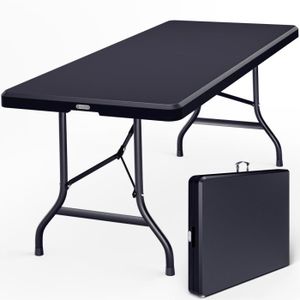 TABLE DE JARDIN  CASARIA® Table de camping pliante en plastique 183