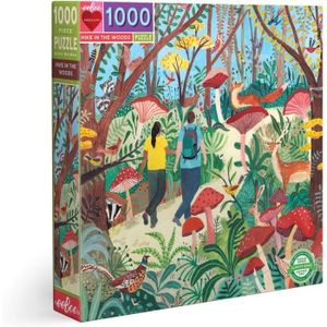 PUZZLE Hike In The Woods-Puzzle 1000 Pièces En Carton Rec