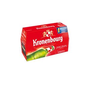 BIERE Bière blonde 10x25 cl Kronenbourg