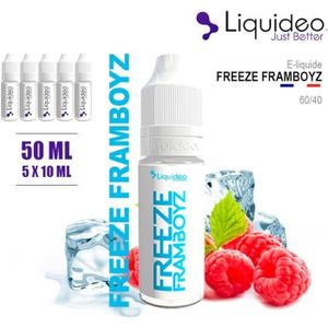 LIQUIDE E-LIQUIDE SAVEUR FREEZE FRAMBOYZ - FRESH 50ML EN 3