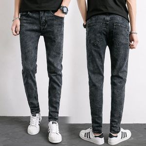 JEANS FUNMOON Jeans Hommes skinny mode Respirant Élasticité Slim Pantalon crayon