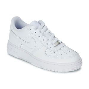 BASKET Baskets Nike AIR Force 1 '07 LV 315312 111 Blanc - Lacets - Homme Femme Mixte