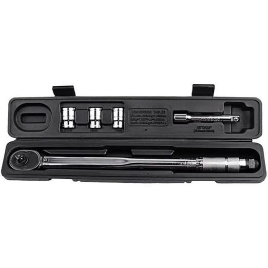 Clé Dynamométrique SW-Stahl 1/2" 40-210 Nm - Avec Cliquet - Coffret Plastique