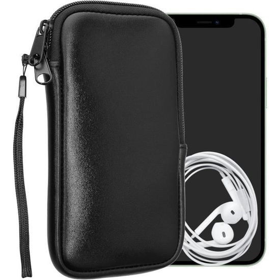 Housse Néoprène Universelle Smartphone - Protection Anti-Choc - Avec Dragonne