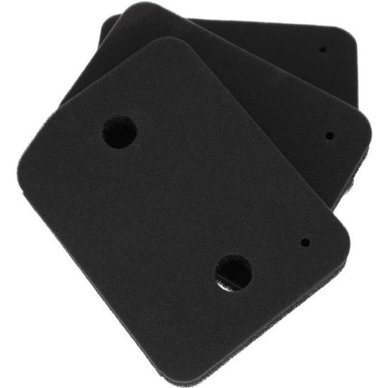 Lot De 3 Filtres En Mousse DL-pro Pour Miele 9164761 - 2 Couches 207x155mm - Protection Échangeur Chaleur Sèche-Linge