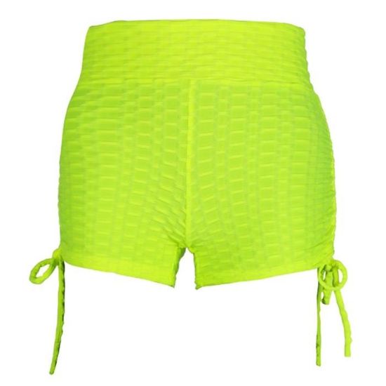 Rand Ensemble de sport avec haut croisé et short taille haute pour femme, vert, S