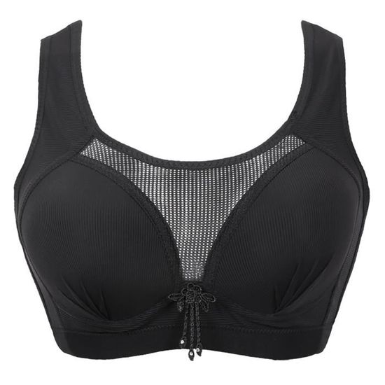 Bustier De Sport Femme SMMASH - Soutien-Gorge Fitness Yoga Gym Sans Armatures Confortable