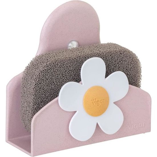 Cikonielf Support D'éponge 4 Pièces Porte-éponge Ventouse évier De