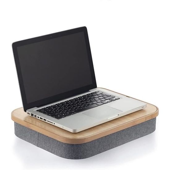 Plateau support pour ordinateur portable laptop noir