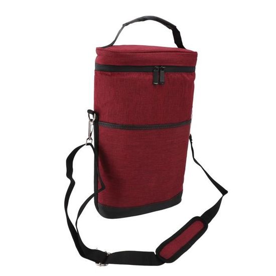 Sac De Transport De Vin à 6 Copartients, Sac à Bouteilles Pour 6