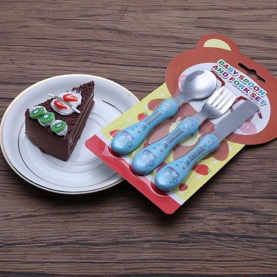 Cuillère Enfant EXZACT Lot De 6 Couverts Pour Enfants En