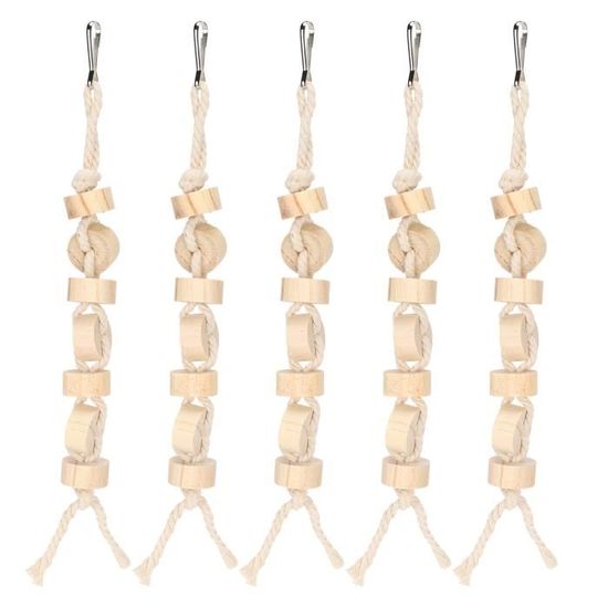 Jouets De Morsure De Perroquet, Jouet à Mâcher Pour Oiseaux, Broyeur De Papier Coloré Tissé En Bambou Pour Tourtereaux, Calopsittes, Perruches