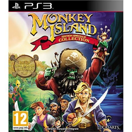 Activision The Adventures Of Monkey Island Ed Spec / Jeu PS3