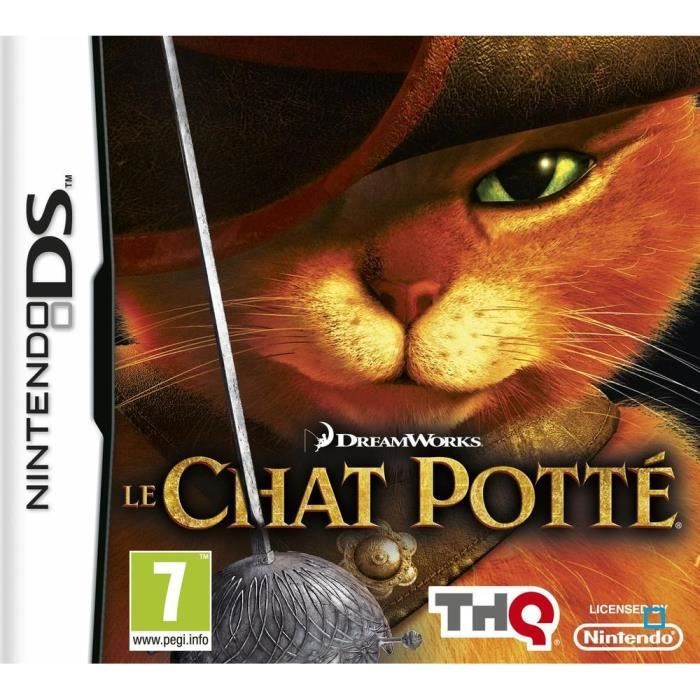 Le Chat Potte Jeu Console Ds Cdiscount Jeux Video