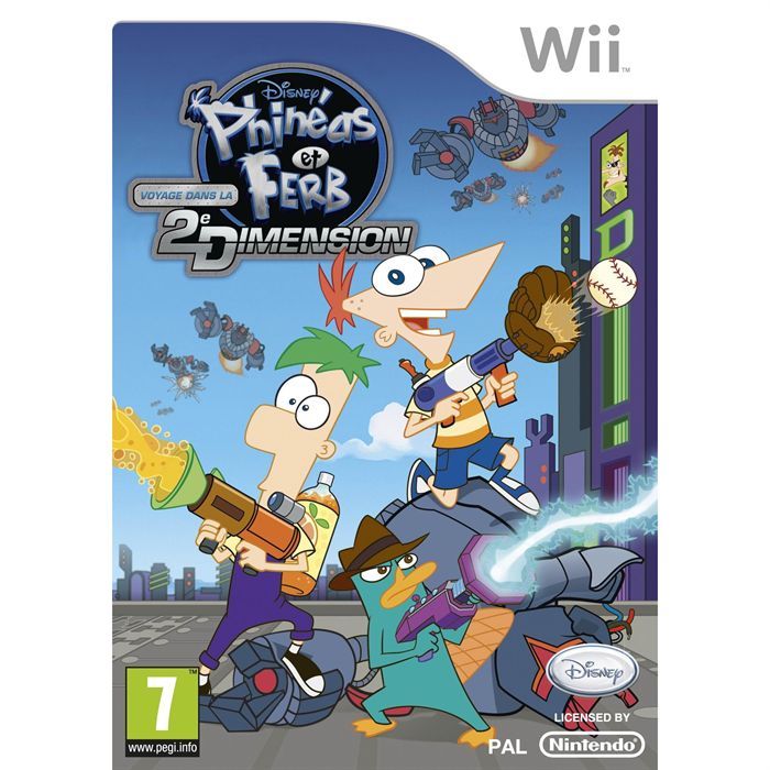 Phineas & Ferb Voyage Dans La 2ème Dimension Wii - vue 2
