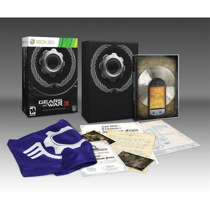 Microsoft Oem Gears Of War 3 Edition Limitée Jeu Xbox 360