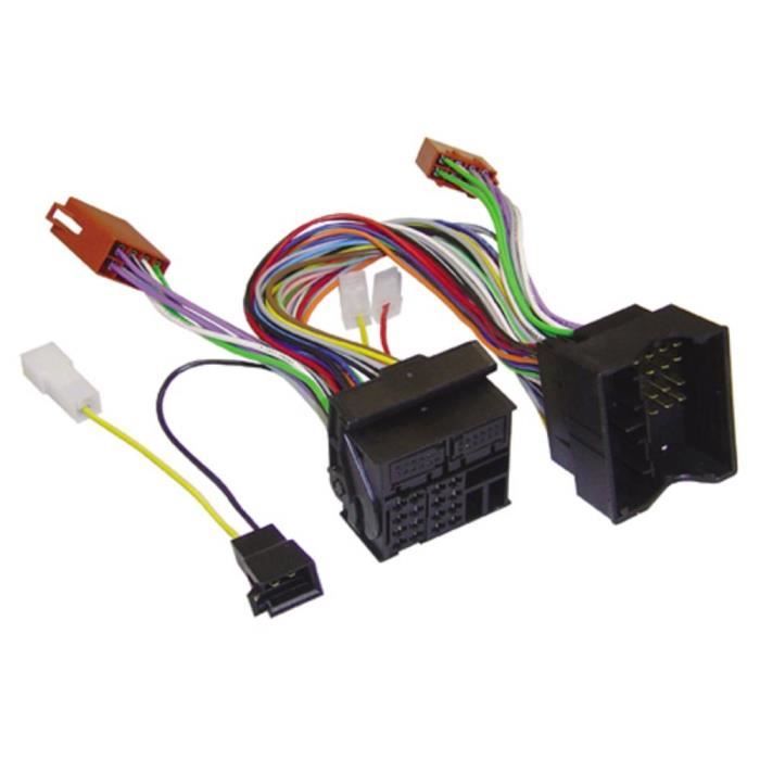 Câble adaptateur radio ISO actif AIV 510669 Adapté pour marque: Audi, BMW, Ford, MINI, Opel, Seat, Skoda, Volkswagen 1 p