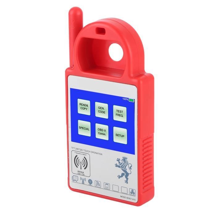 Akozon Mini OBD de voiture Mini Programmeur de Clé de Transpondeur Diagnostic CN900 EU Plug 100‑240V pour 4C 46 4D 48 G