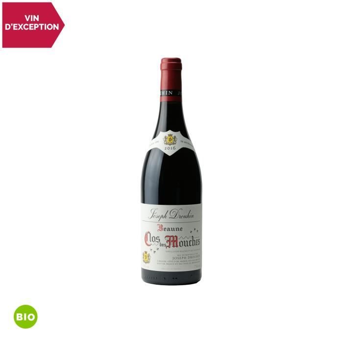 Beaune 1er Cru Le Clos des Mouches Rouge 2016 - Bio - 75cl - Maison Joseph Drouhin - Vin AOC Rouge de Bourgogne - Cépage Pinot Noir