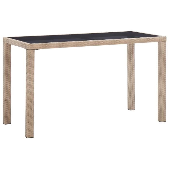 Luxueux -Table à manger Table de Jardin de 4 à 6 personnes Table de Pique Nique pour extérieur, cuisine, jardin, fêtes campingNEUF88