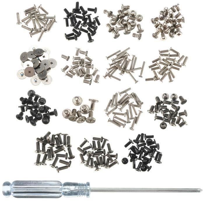 300pcs Vis Ordinateur+ Tournevis Métal Compatible Pr IBM TOSHIBA SONY etc L05959