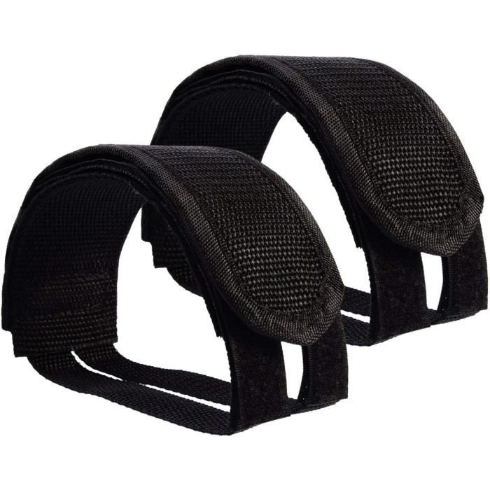 CZ Store Marque Franca Sangle pedale Velo-Lot DE 2- Garantie A Vie -cale Pied Velo en Nylon pour Velo Fixie-VTT-VTC-BMX-Bicyc,43