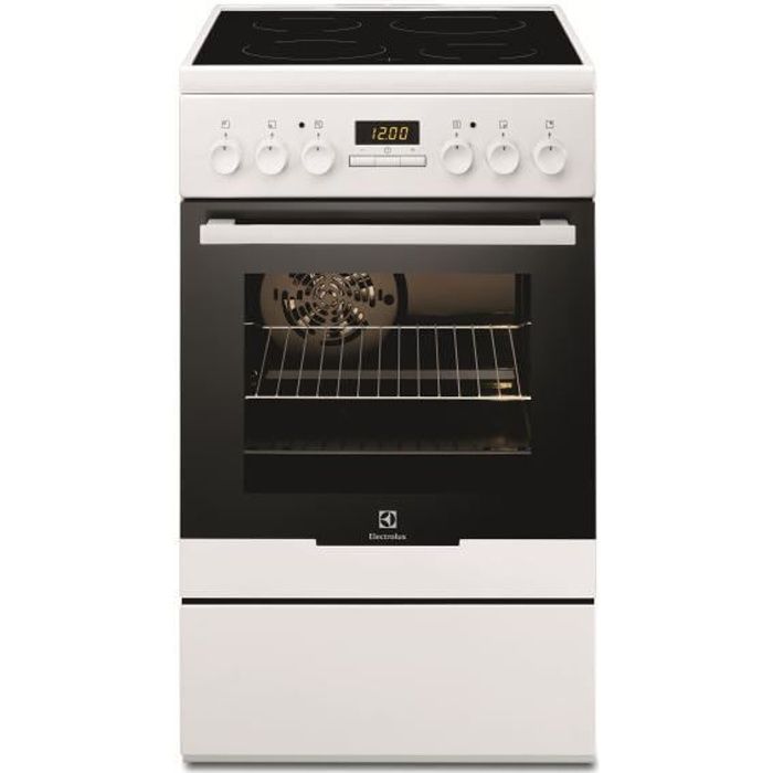Cuisinière vitrocéramique ELECTROLUX EKC54350OW