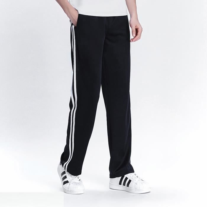 Pantalons Hommmes Printemps Été Casual De Survêtement Basique Survêtement Rayure Latérale Slim Respirant Sportswear De Survêtement