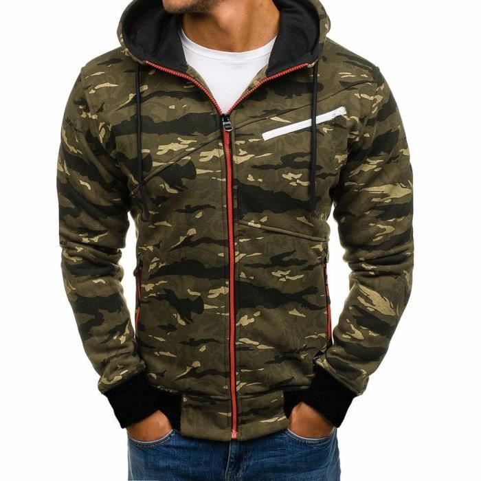 Hiver hommes couleur unie poche bordure couleur bouton or décontracté long trench-coat rouge