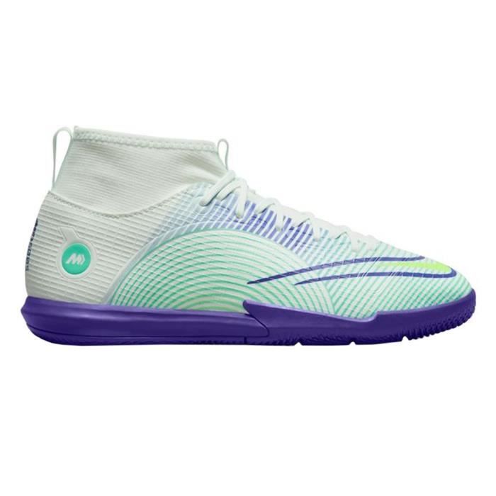Baskets NIKE Mercurial Superfly 8 Academy Mds IC Junior Bleu - Mixte/Enfant