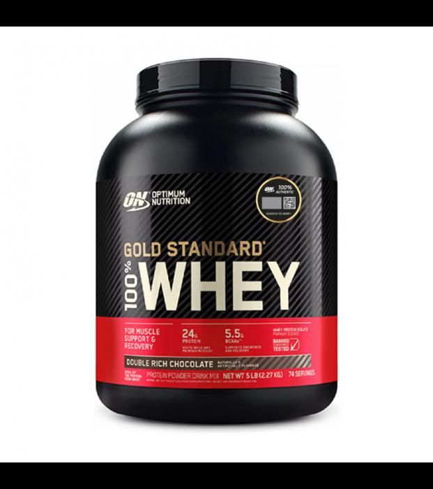 OPTIMUM NUTRITION Pot 100% Whey Gold Standard Fraise - 2,27 kg