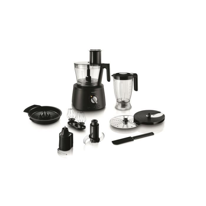 Robot de cuisine PHILIPS HR7776/90, 1 300W, Compact 3-en-1, Bol de 3,4l
