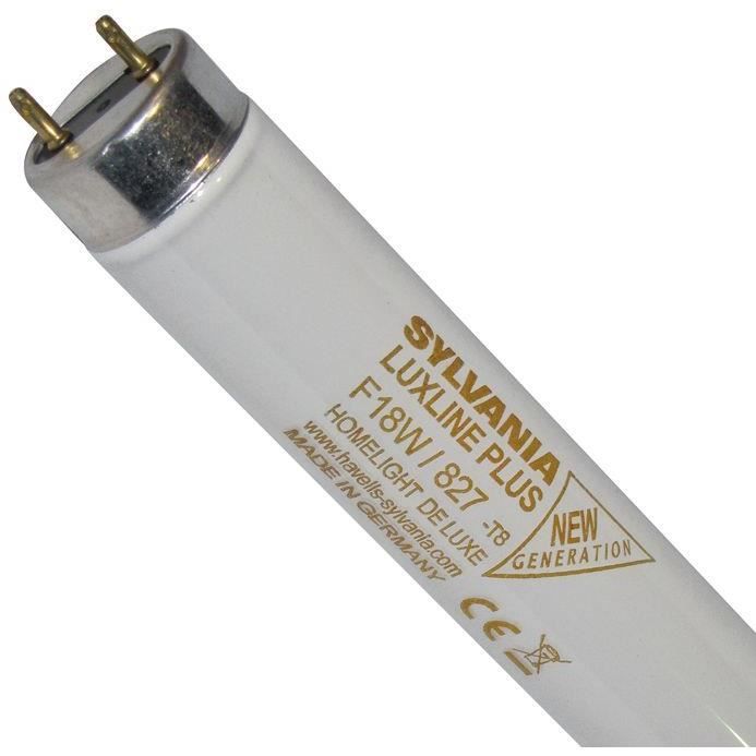 SYLVANIA Tube fluocompacte G13 - 15 W - 0,44 m - 827 - 2 700 K
