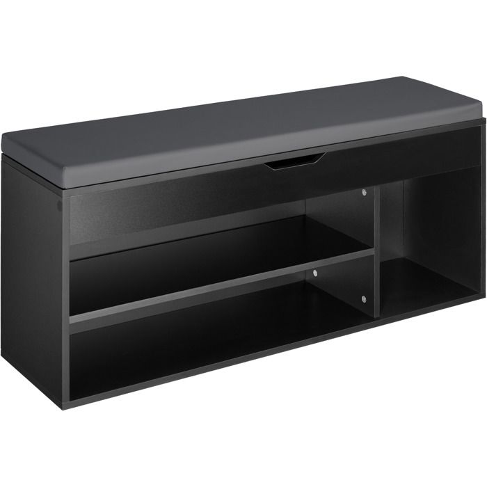 Banc à chaussures Natalya - noir