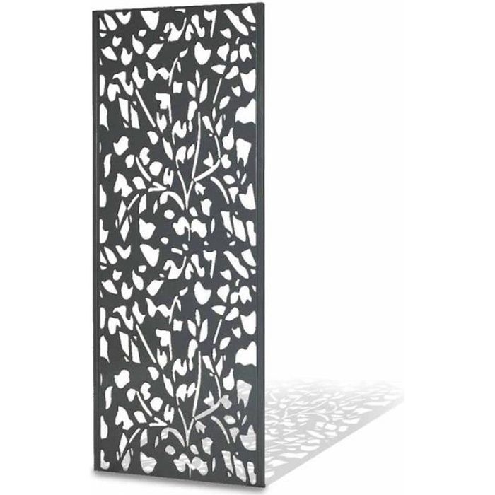 PANNEAU DÉCORATIF EXTÉRIEUR MÉTAL 160 X 60 CM