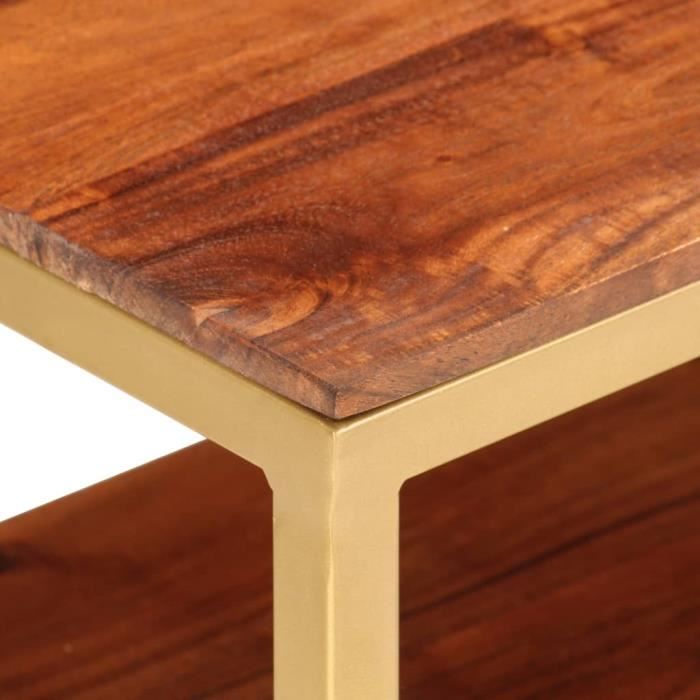 SWT Buffet 90x30x45 cm Bois d'acacia massif