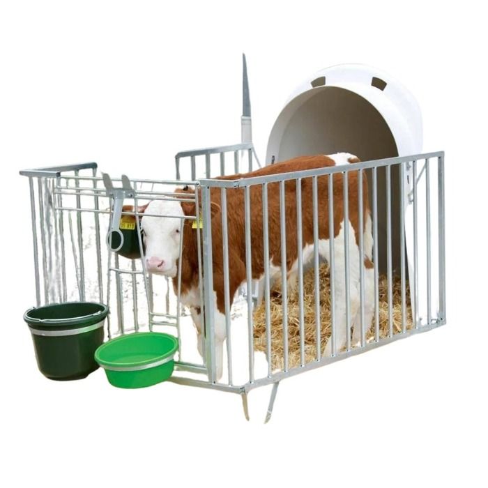 Meilleurs prix pour Niche enclos léger zingué Kerbl