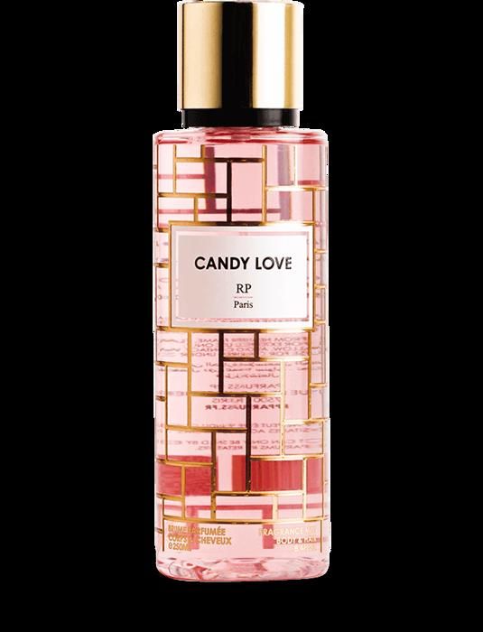 Brume Parfumée Candy Love RP - Pour Corps Et Cheveux 250 Ml - Neuf, Fabriqué En France