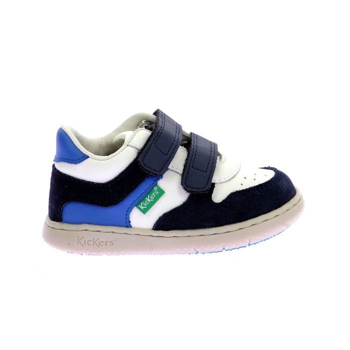 Kickers KICKERS Baskets basses Kickmotion Marine blanc bleu