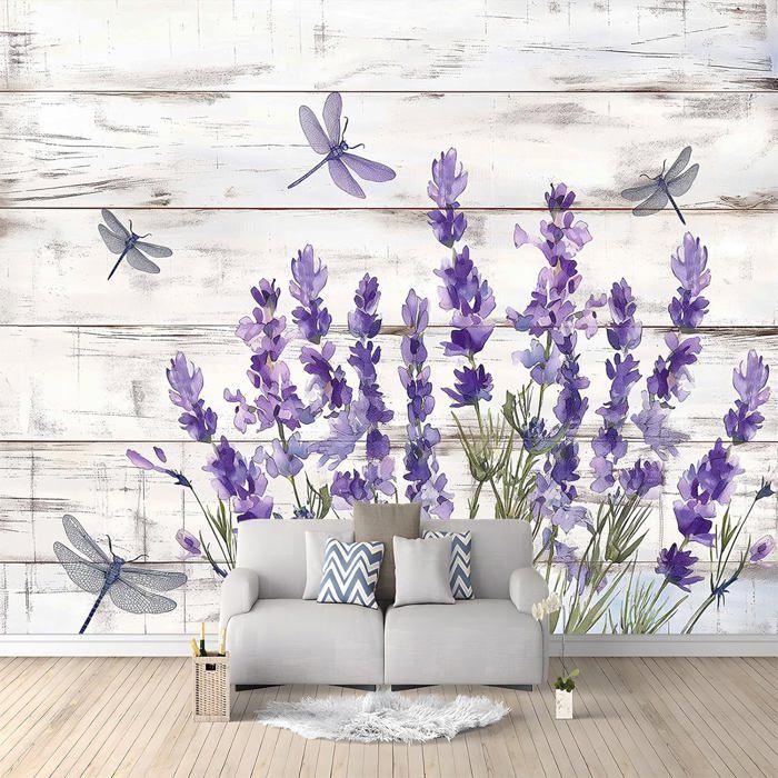 Papier Peint - AUTREMENT - Relief Tridimensionnel D'arbre De Fleur De