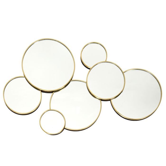 Miroir Rond Doré Décoratif - JARON