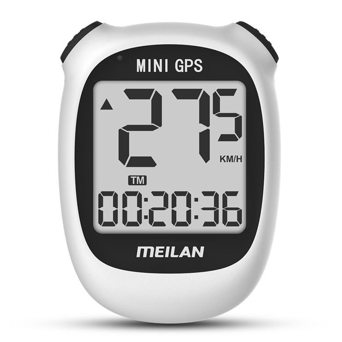 Ordinateur Vélo GPS Sans Fil - Écran 2,4" Rétroéclairé - Étanche IPX7 - Suivi Distance, Vitesse, Altitude - 9 Langues - 11