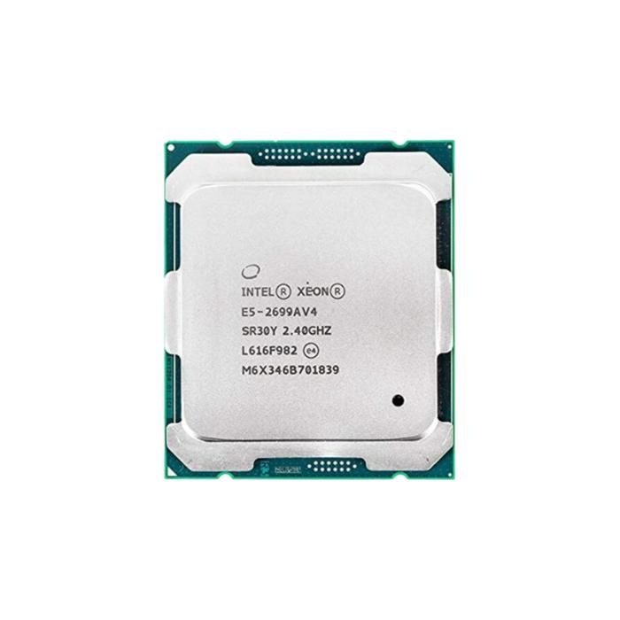 Xeon E5-2699AV4 CPU Socket LGA 2011-3 22 cœurs 44 threads 2.1GHz 55Mo cache L3 145W