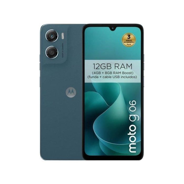 Motorola Moto G06 4GB 6.88 120Hz 4G Dual SIM NFC 50MP IP64 Android 15 PANTONE Tapestry - vue 2