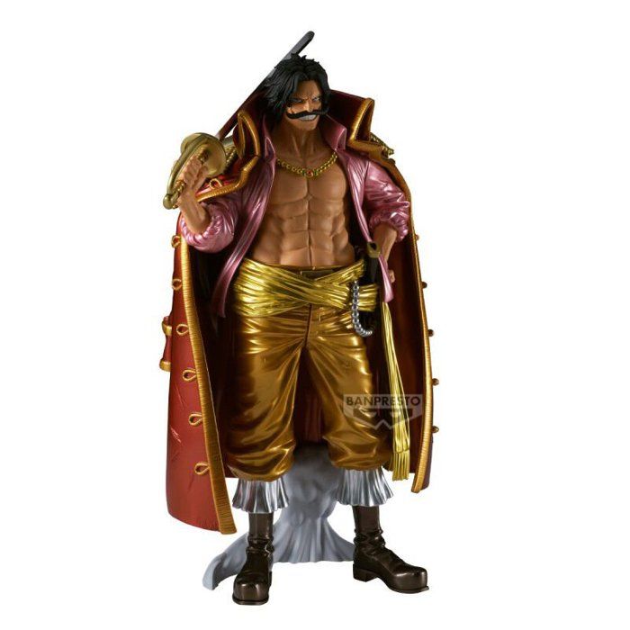 Figurine Premium One Piece Gol D.roger the Metallic - vue 1