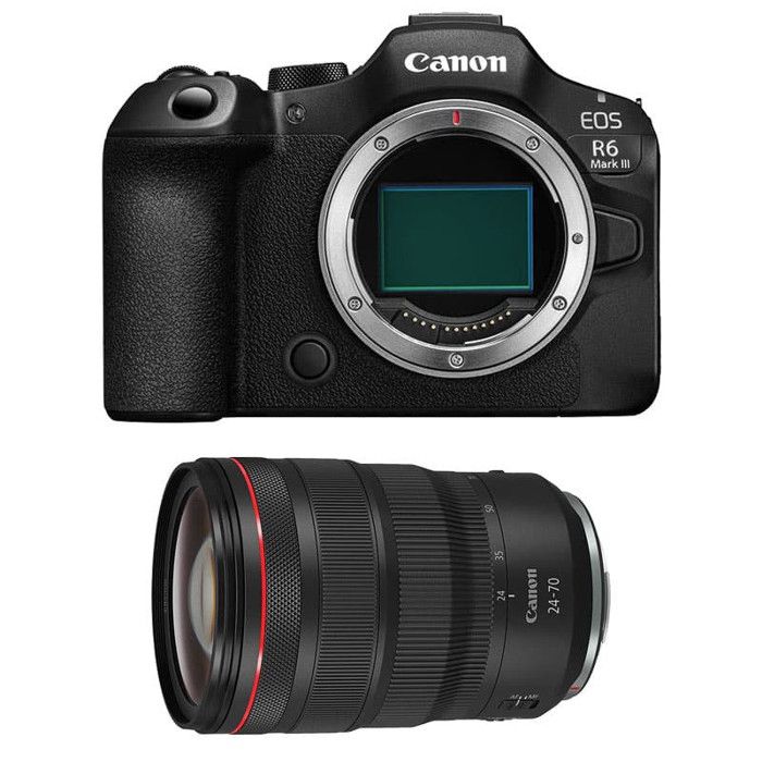 CANON EOS R6 MARK III + RF 24 70mm f2.8 IS USM Garanti - vue 6