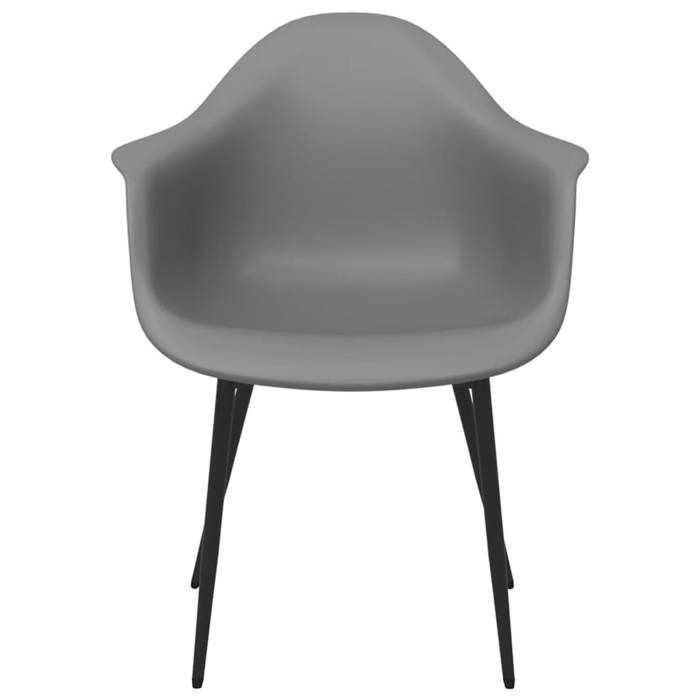 (Vente Chaude)Lot de 4 Chaises à manger Scandinaves - CLOUD - Meuble de Cuisine - 4 Personnes - gris PP 1918165