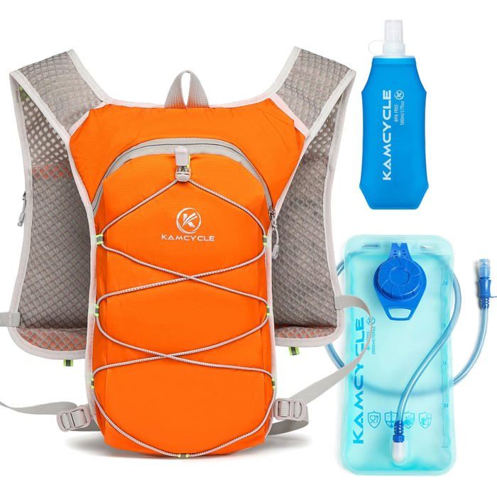 Sac dhydratation Sac à Dos ultraléger pour la Course à Pied Running Vest Running Femmes Hommes s Sac à Dos Course à Pied Marathon.
