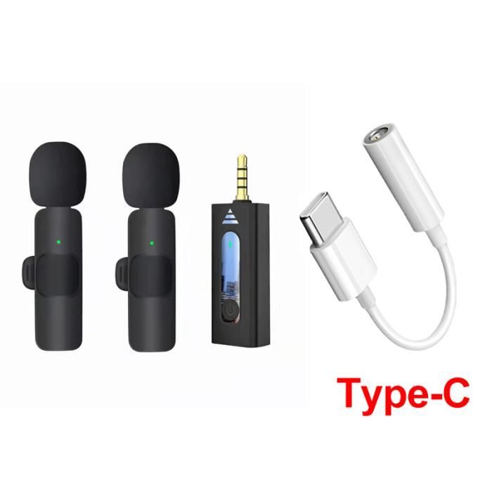 K35 mini microphone sans fil Appliquez une variété d'appareils