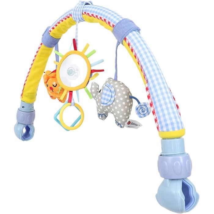 Bébé musical berceau mobile lit bébé mobile avec feutre lion éléphant